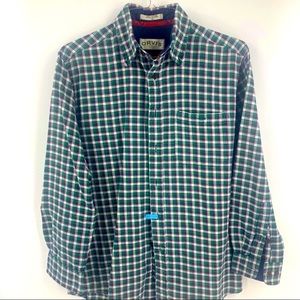 Orvis long sleeve flannel shirt, size Medium